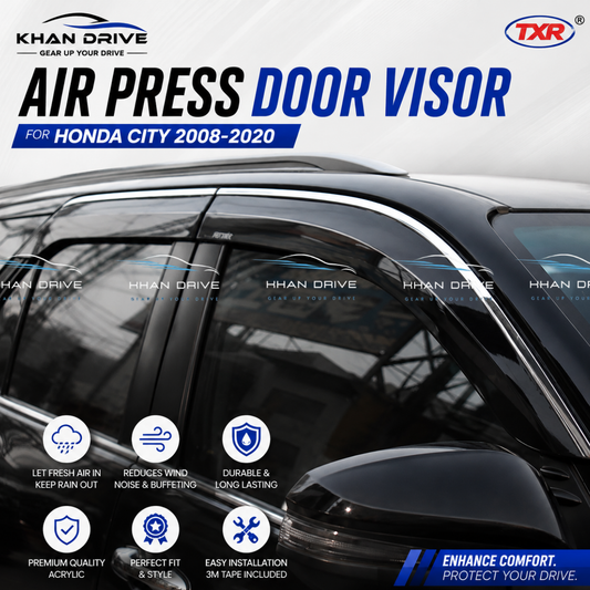 Oshan X7 TXR Chrome Air Press / Sun Visor