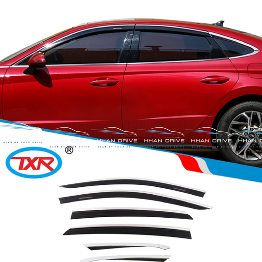 Hyundai Sonata TXR Chrome Air Press / Door Visor