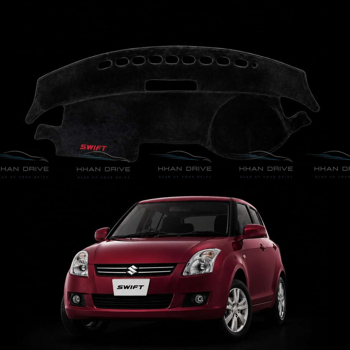 Suzuki Swift 2011-2017 Dashboard Mat Velvet