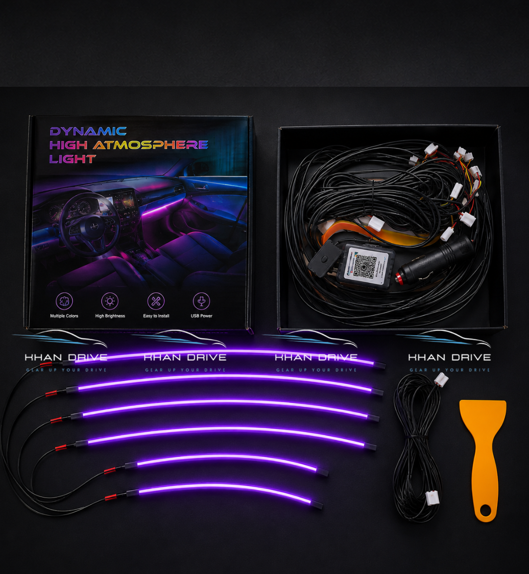 6 PCs Multicolor LED Ambient Lighting
