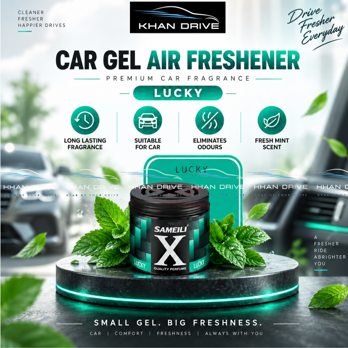 Sameili X Car Gel - Lucky - Car Perfume
