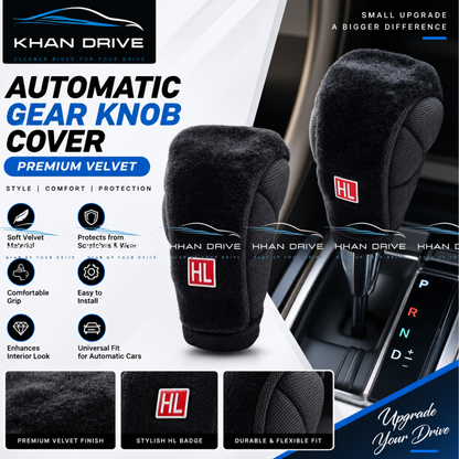 HL Velvet Gear Cover Automatic Universal (Black)