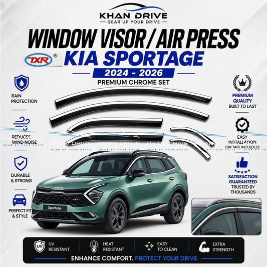 KIA Sportage HEV L TXR Chrome Air Press / Door Visor
