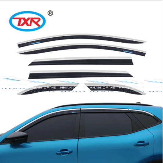 MG HS TXR Chrome Air Press / Sun Visor