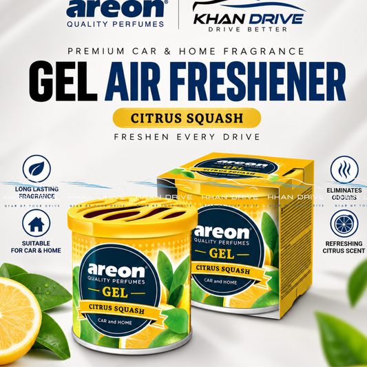 Aeron Gel - Citrus Flavor - Car Fragrance