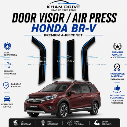 Honda BRV Chrome Air Press / Door Visor