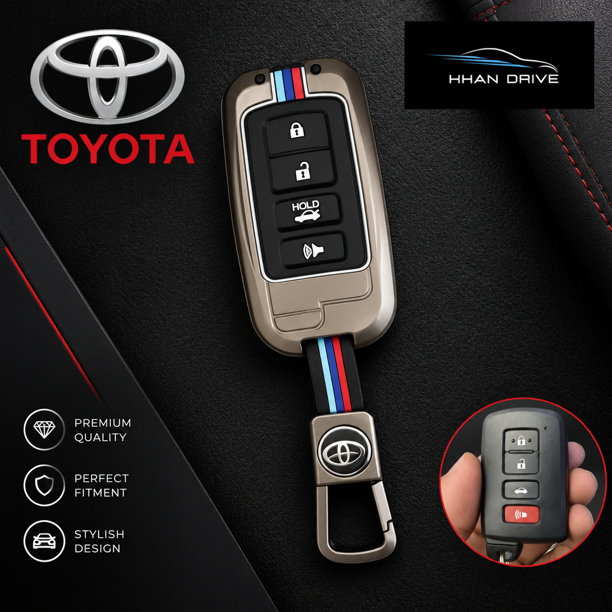 Toyota Grande Metal Alloy Cover