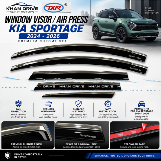 KIA Sportage HEV L TXR Chrome Air Press / Door Visor