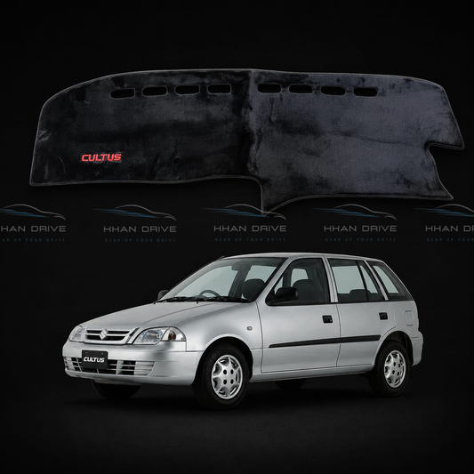 Suzuki Cultus 2000-2016 Dashboard Mat Velvet
