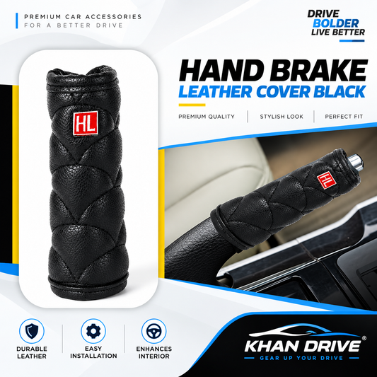 HL Handbrake Velvet Cover Universal Car (Black)