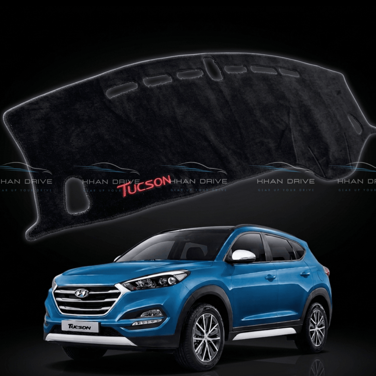 Hyundai Tucson (4th Gen) Dashboard Mat Velvet