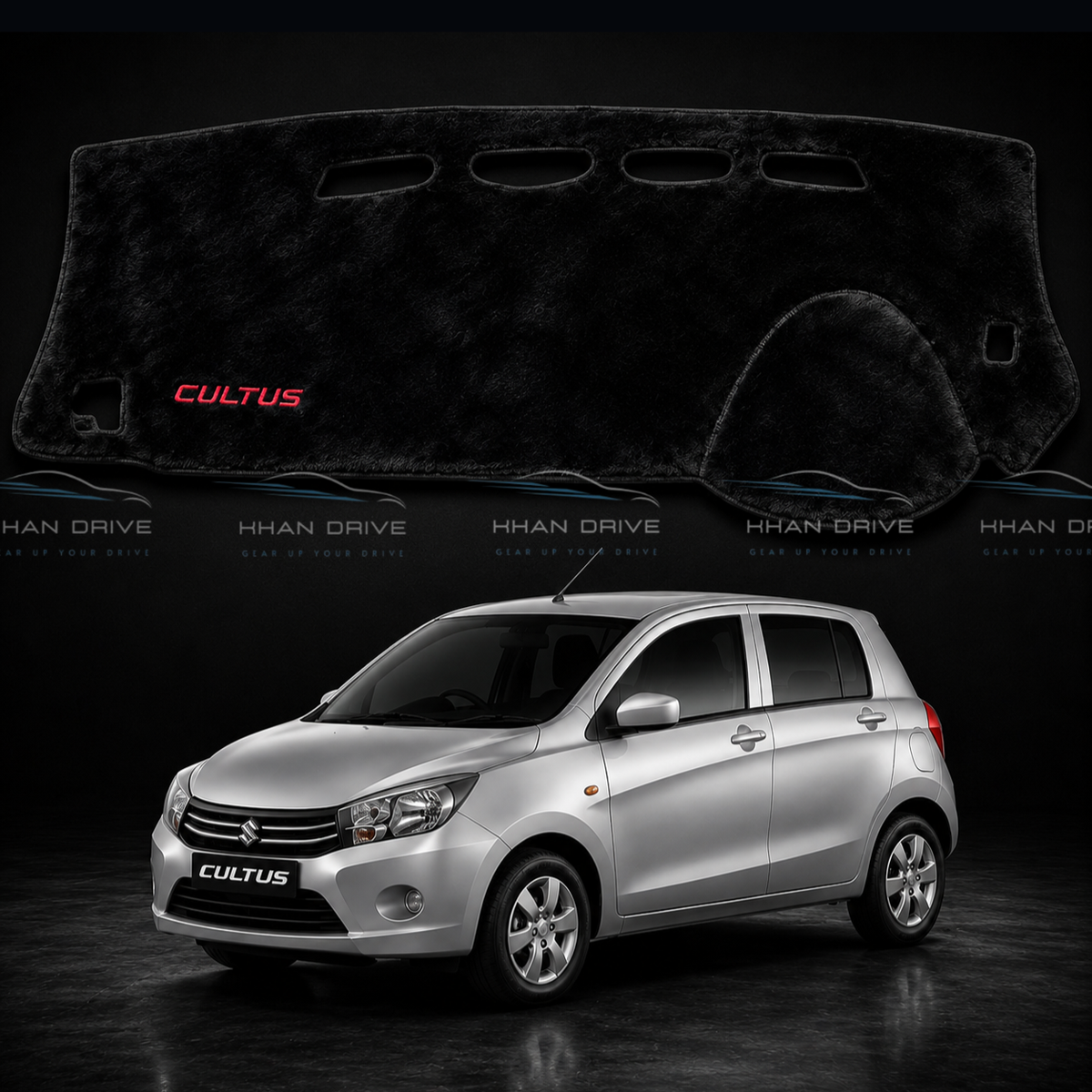 Suzuki Cultus 2017-2025 Dashboard Mat Velvet