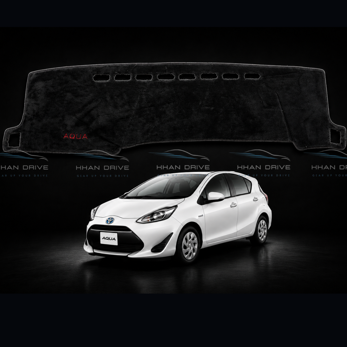 Toyota Aqua 2014-2017 Dashboard Mat Velvet