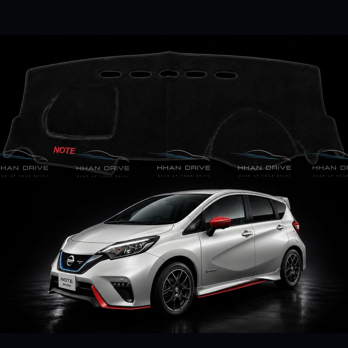 Nissan Note Dashboard Mat Velvet