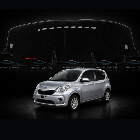 Toyota Passo 2016-2025 Dashboard Mat Velvet