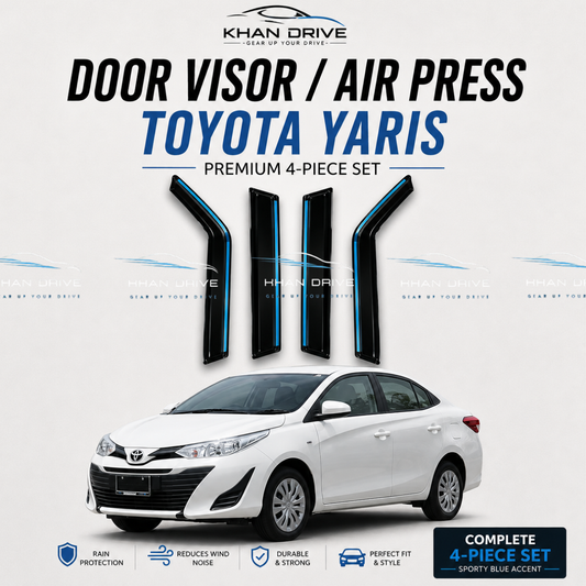 Toyota Yaris Chrome Air Press / Sun Visor