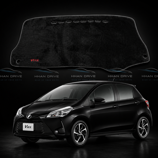 Toyota Vitz 2014-2022 Dashboard Mat Velvet