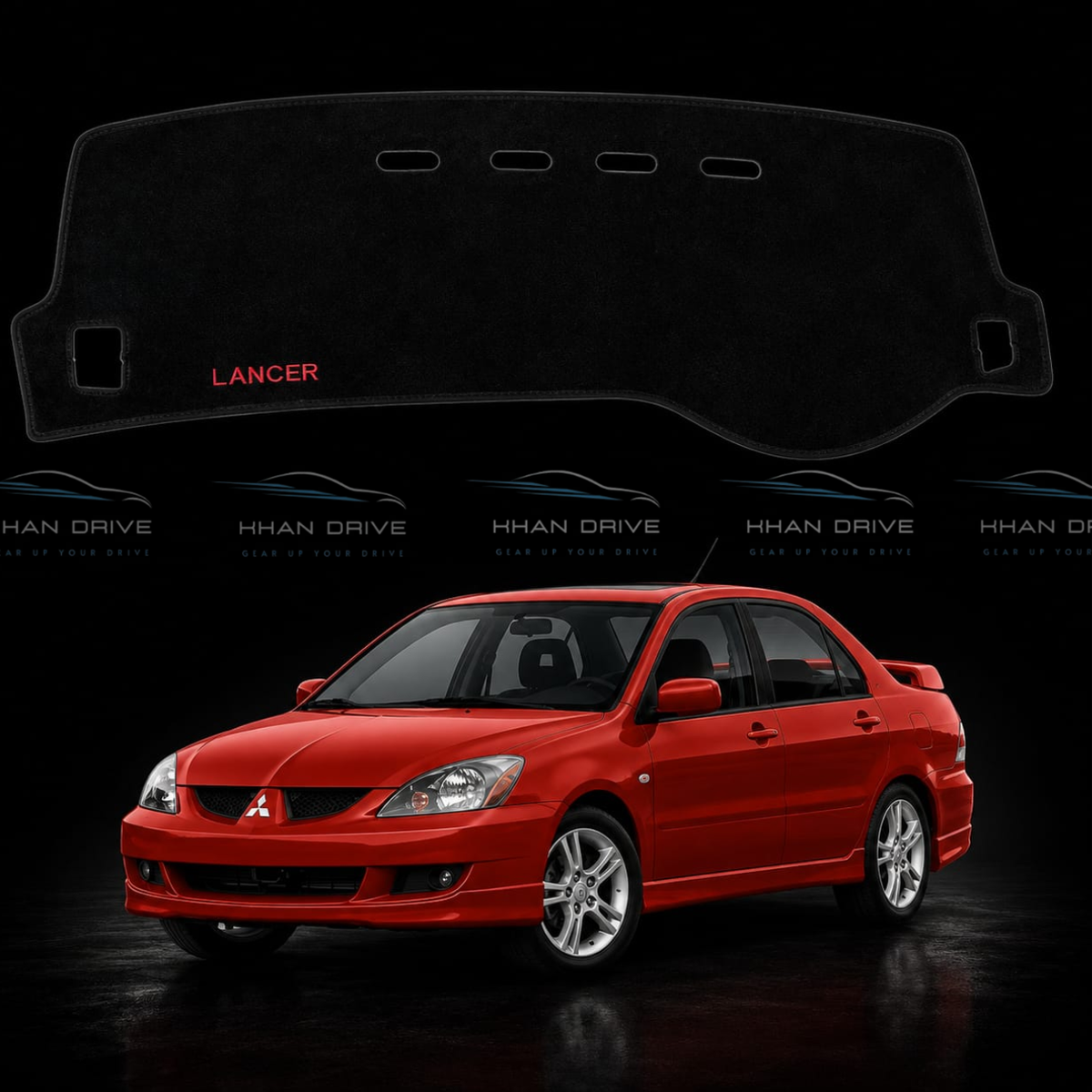 Mitsubishi Lancer Dashboard Mat Velvet